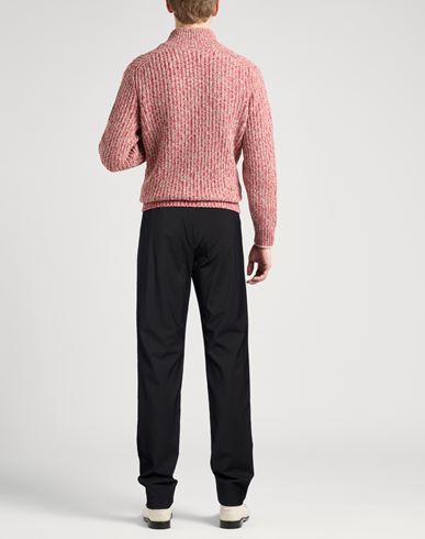 Man Pants Black Size 40 Virgin Wool, Elastane
