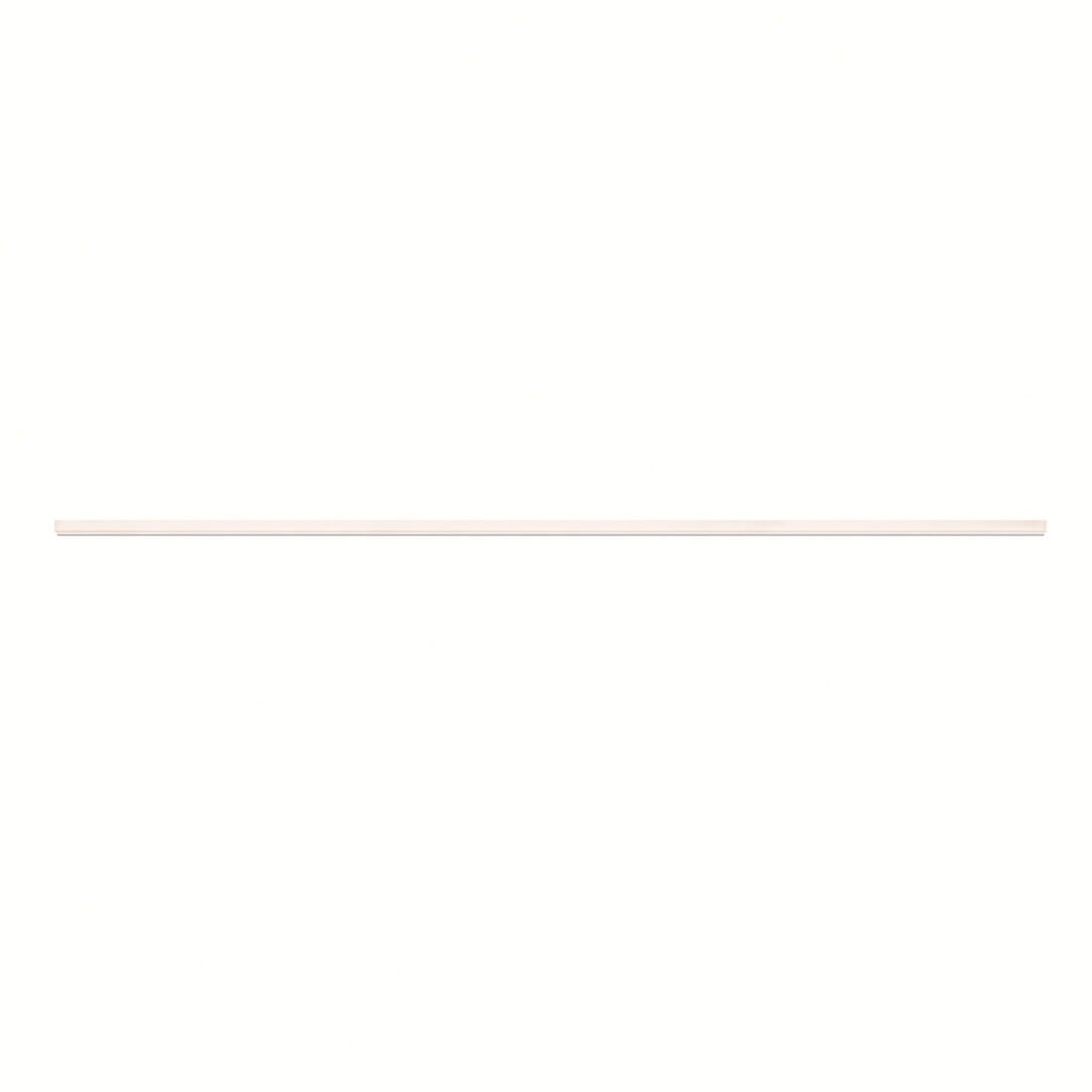 Stiletto Lungo 59.5" LED Bathroom Vanity Light in Bright Satin Aluminu