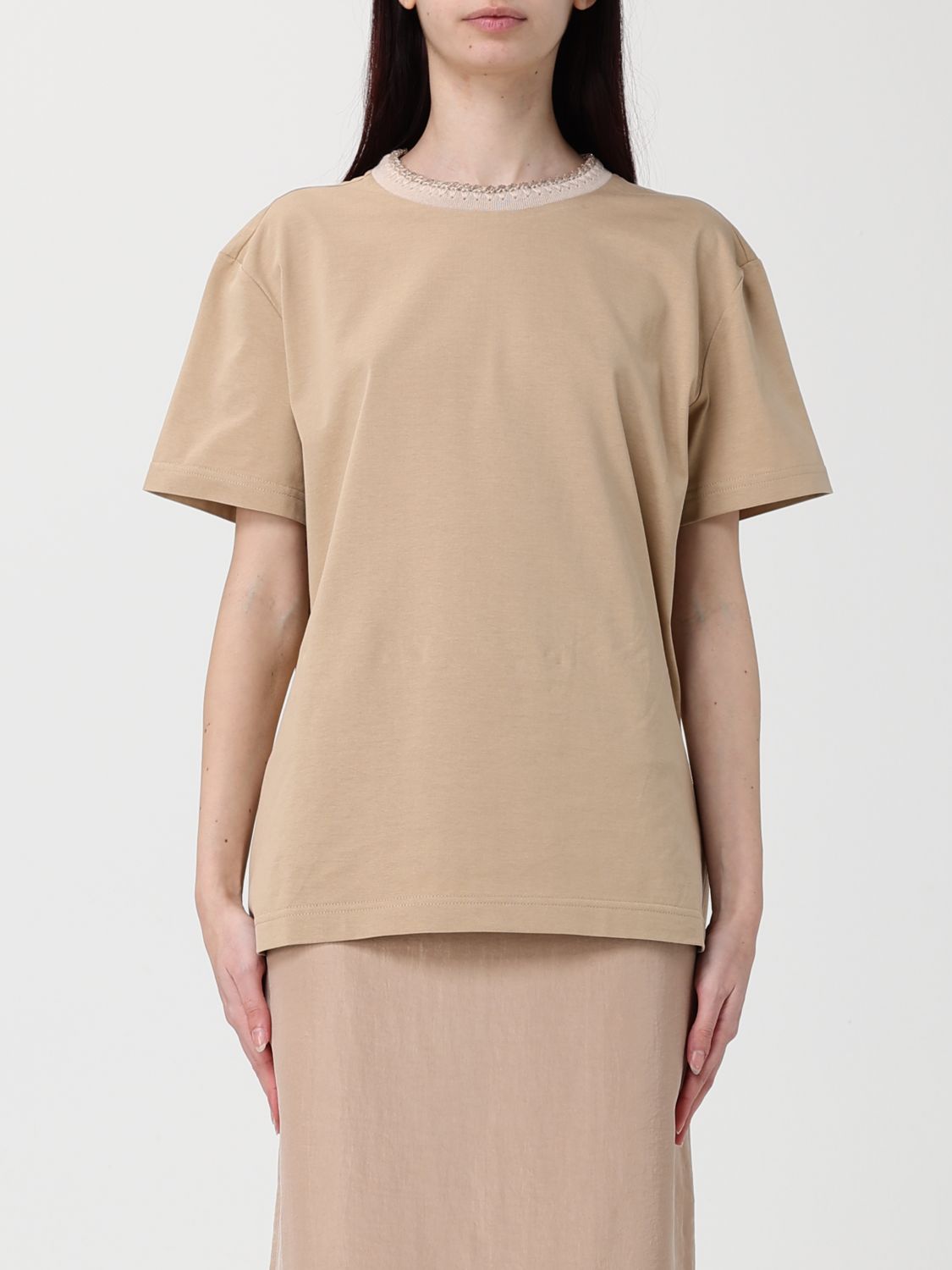 T-Shirt Woman color Beige
