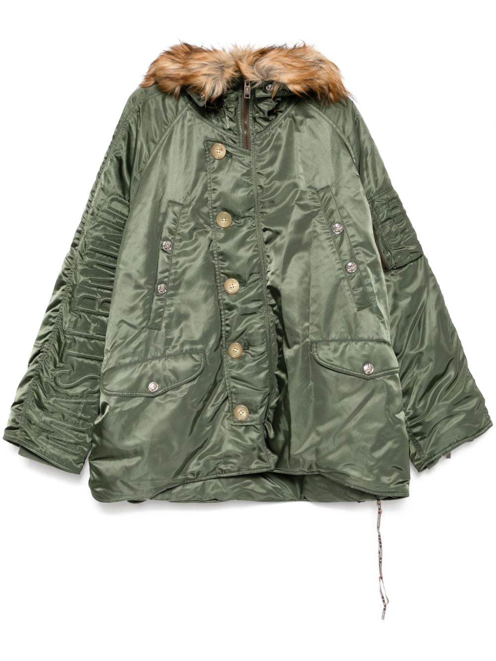 Skull parka jacket - Green
