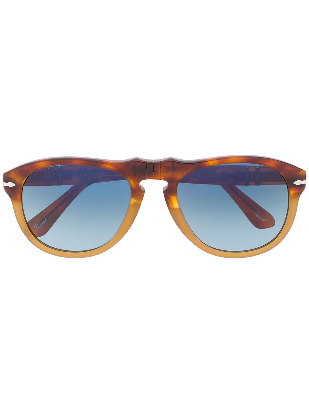 Tortoiseshell aviator sunglasses - Brown