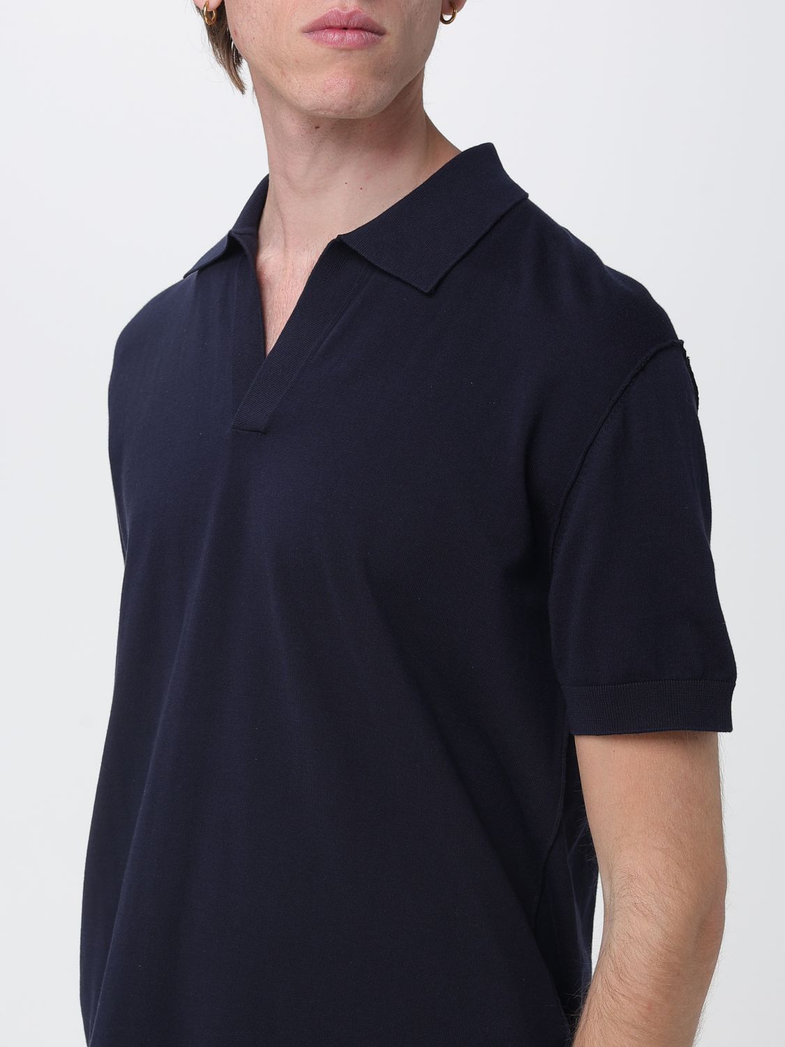 Jacket Men color Indigo