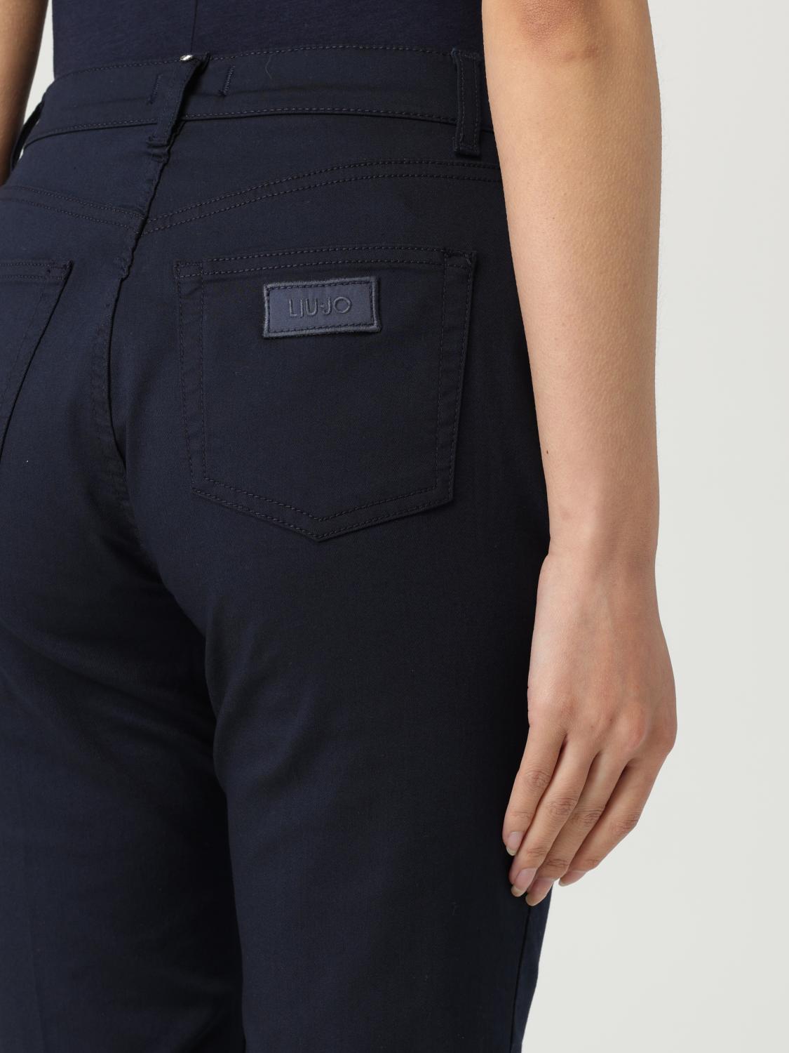 Pants LIU JO Woman color Blue