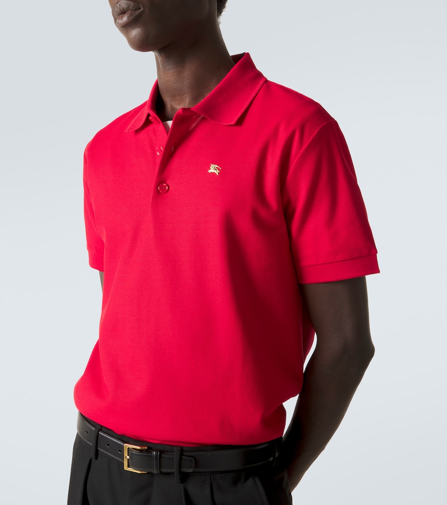 EKD cotton piqué polo shirt