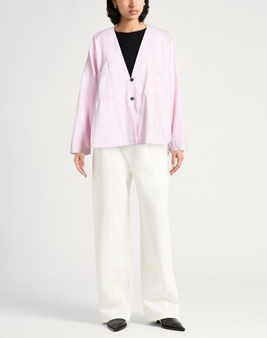 Forte_forte Woman Jacket Light pink Size 1 Cotton