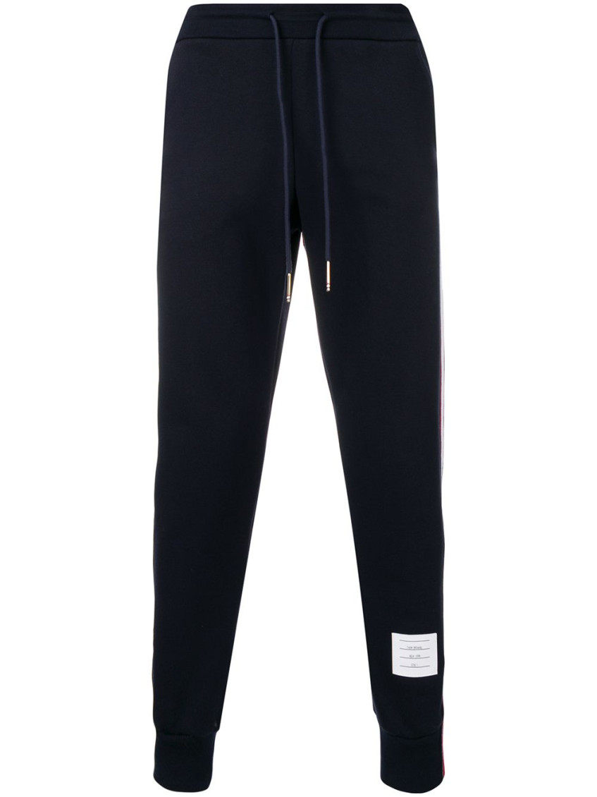 RWB stripe loopback track pants