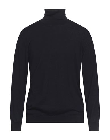 Man Turtleneck Midnight blue Size 44 Merino Wool