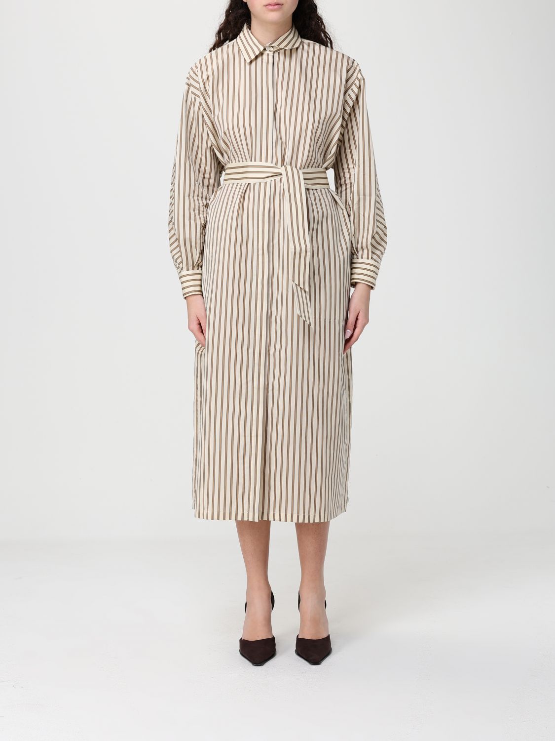 Dress Woman color Beige