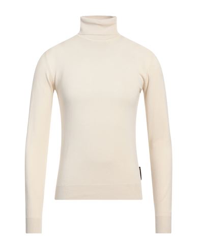 Man Turtleneck Off white Size M Viscose, Nylon