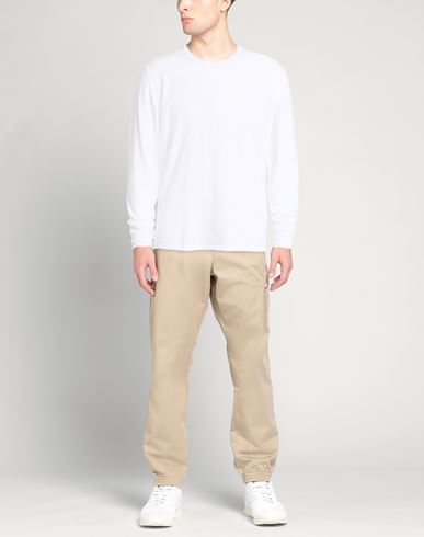 Man Sweater Ivory Size 36 Cotton