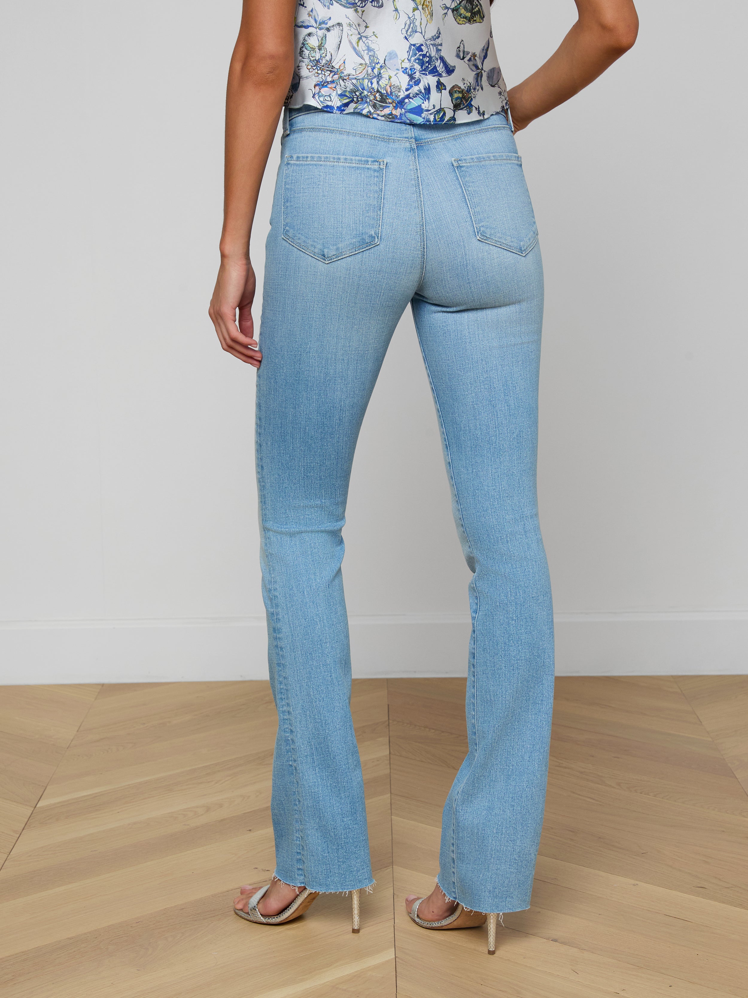 Ruth Straight-Leg Jean In Rosedale
