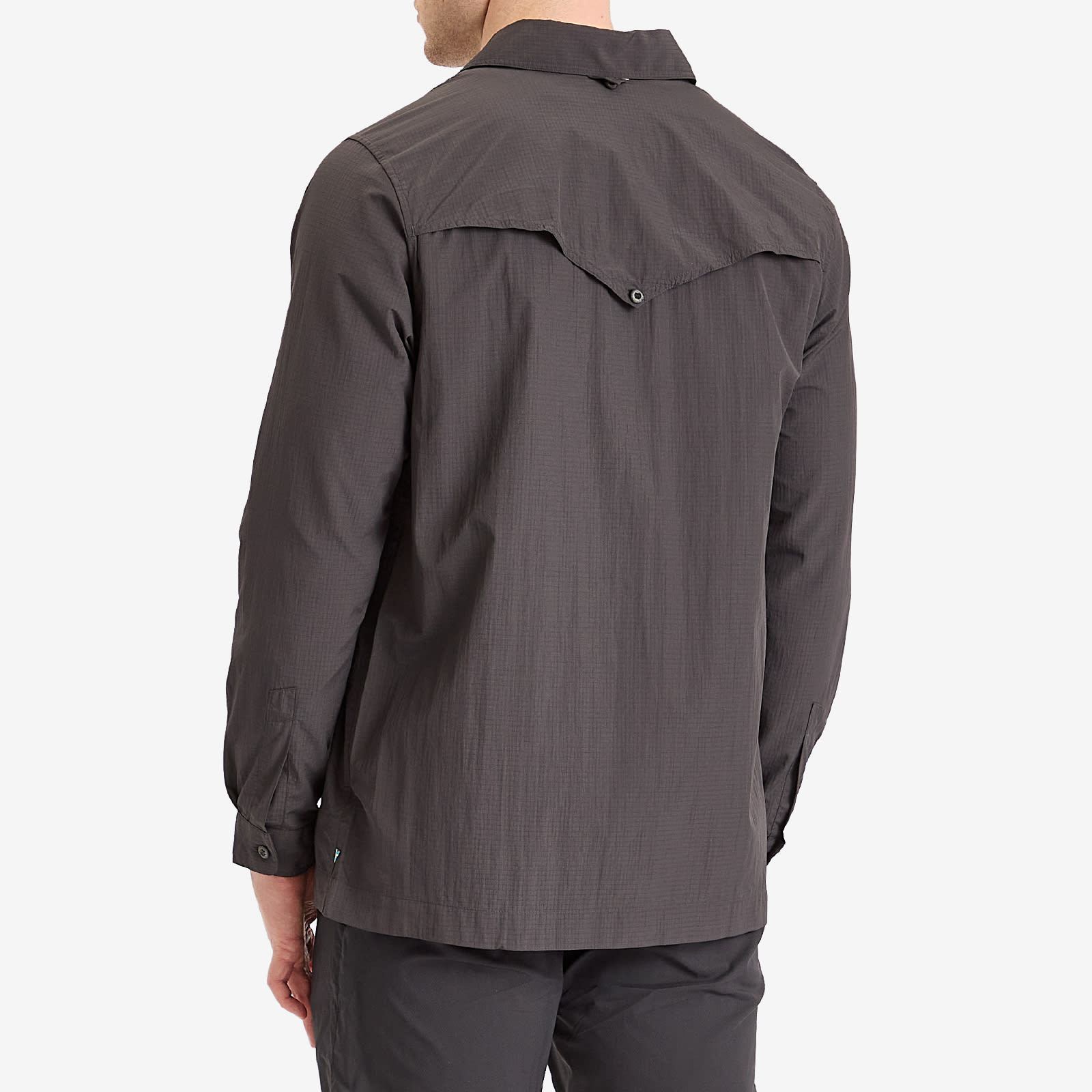 Klättermusen Men's Syn Long Sleeve Shirt in Raven