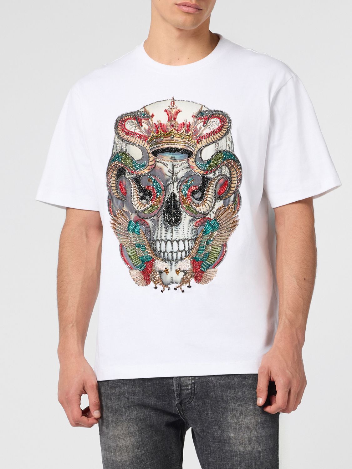 T-Shirt Men color White