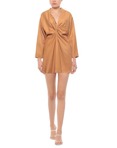 Woman Short dress Camel