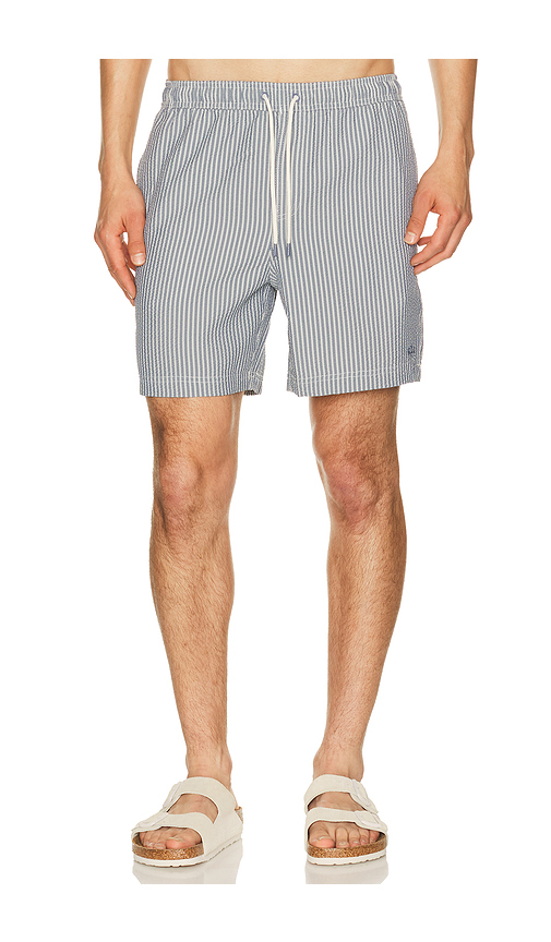 Rails La Brea Swim Trunks in Navy. XL/1X. Also in S