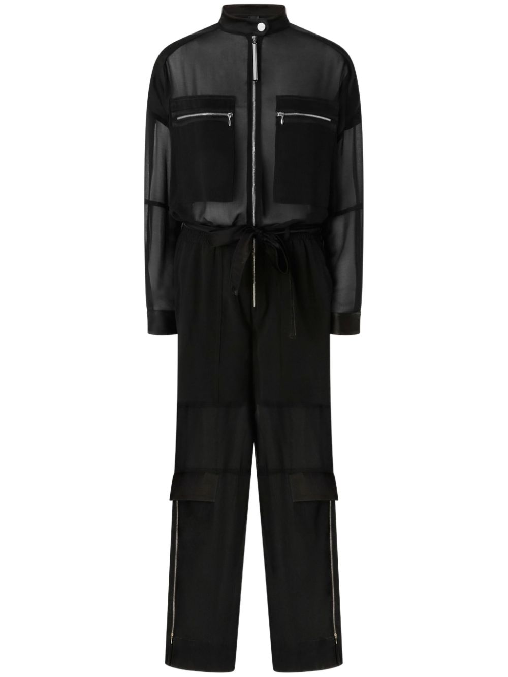 Cargo jumpsuit - Black