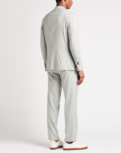 Man Suit Grey Size 36 Viscose, Acrylic, Elastane
