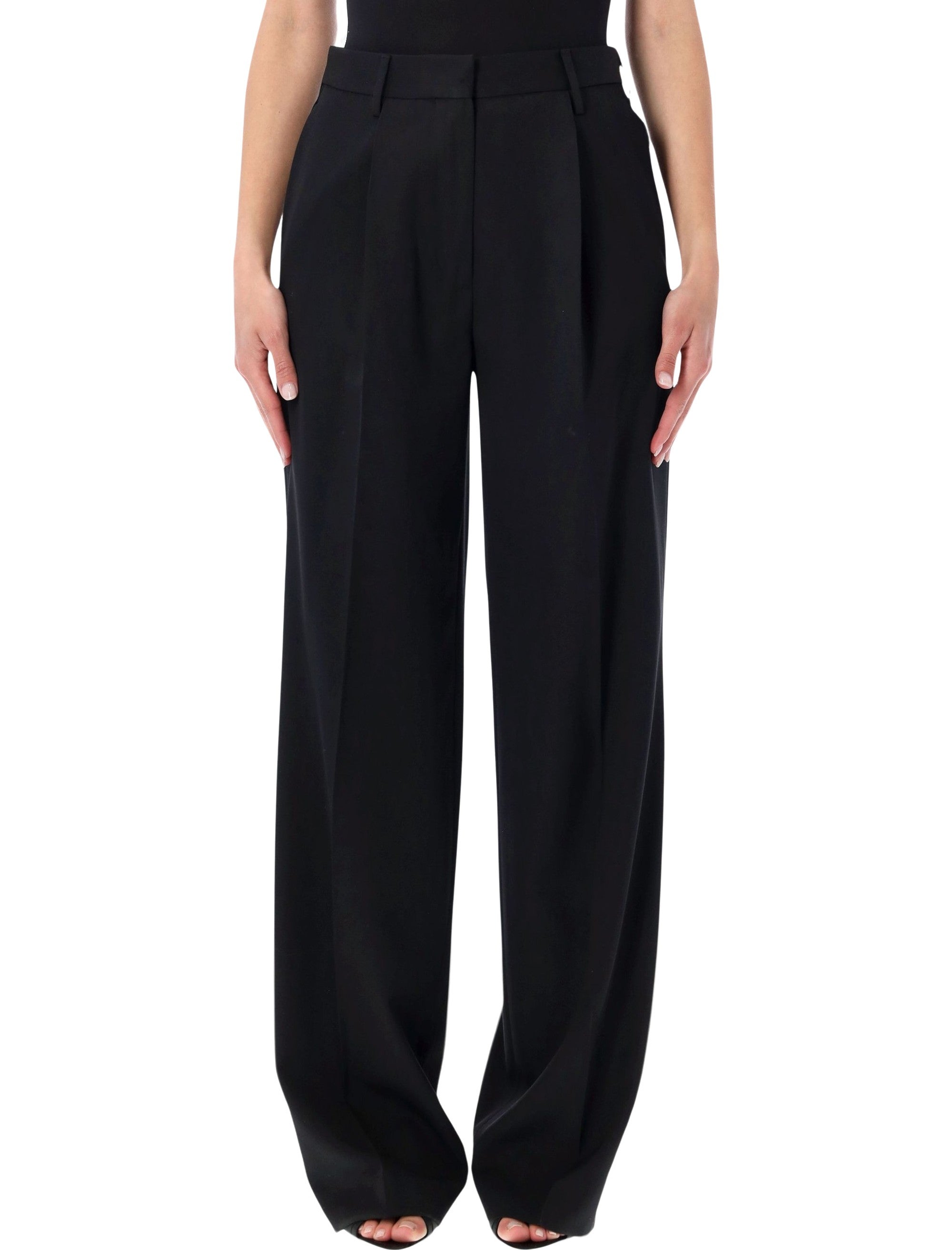Elegant Wool Trousers for Women