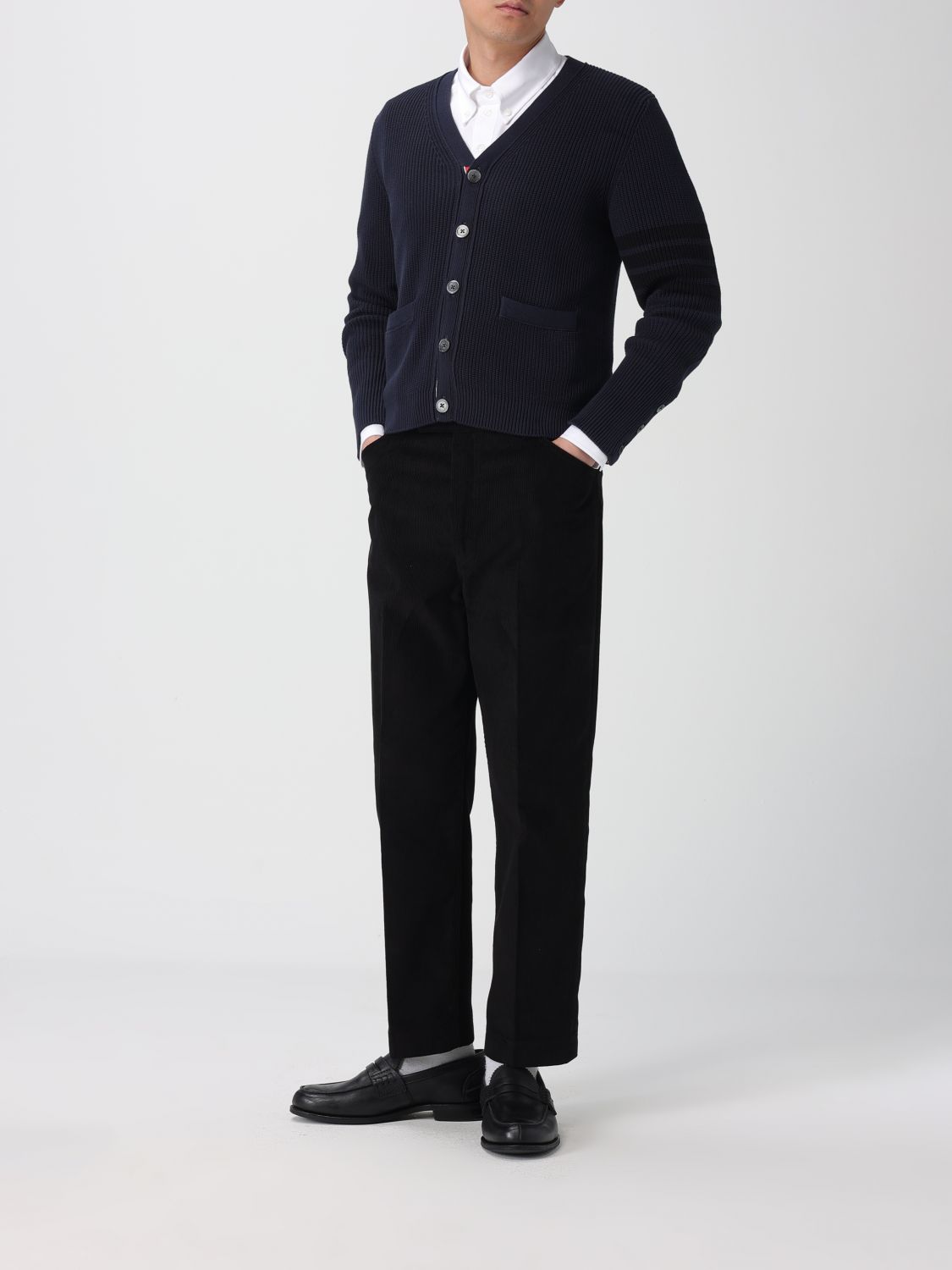 Pants Men color Black