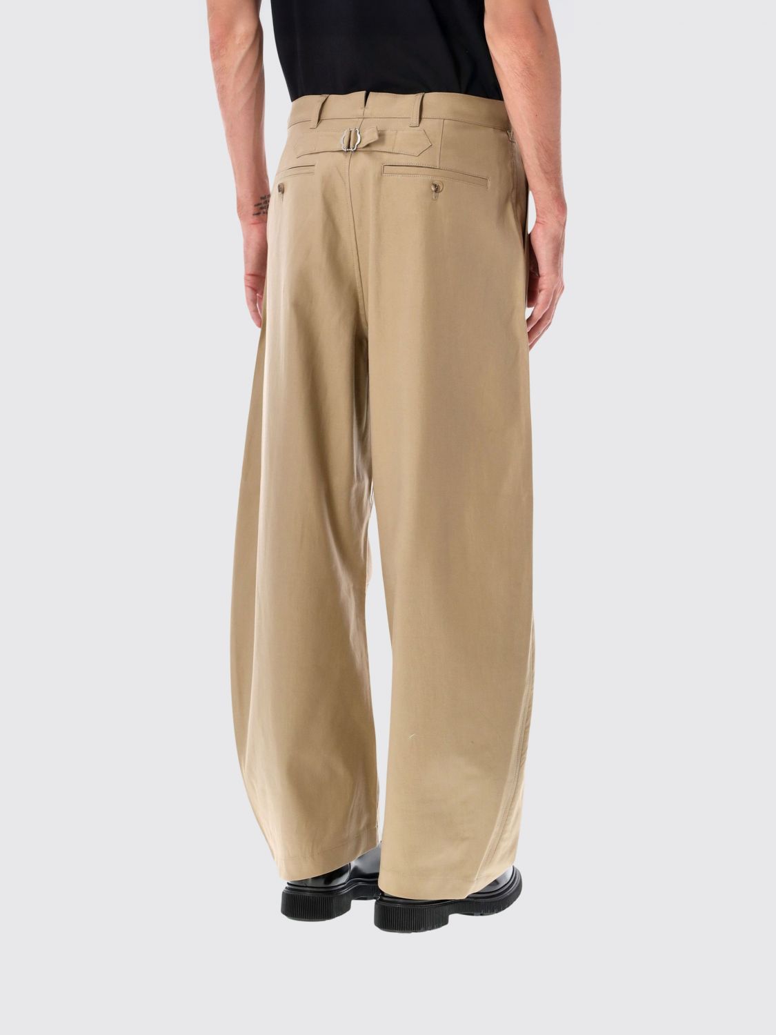 Pants Men color Beige