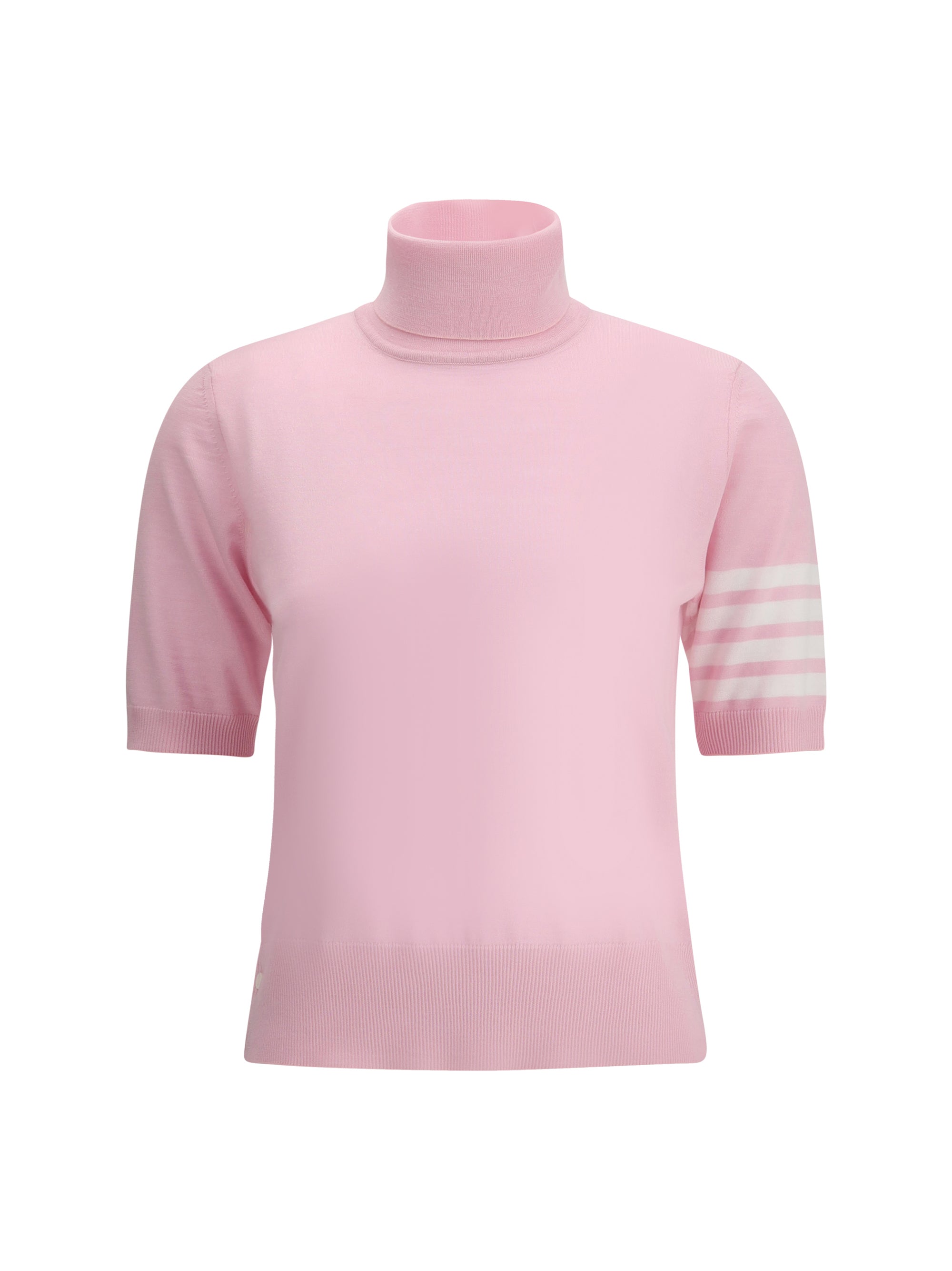 Turtleneck Sweater — Pink