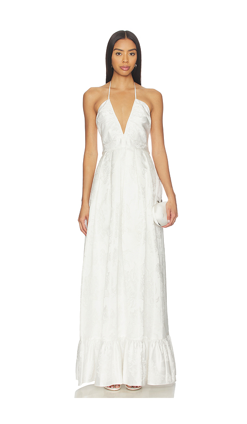 Katie May Isola Gown in Ivory. XS also in XXS