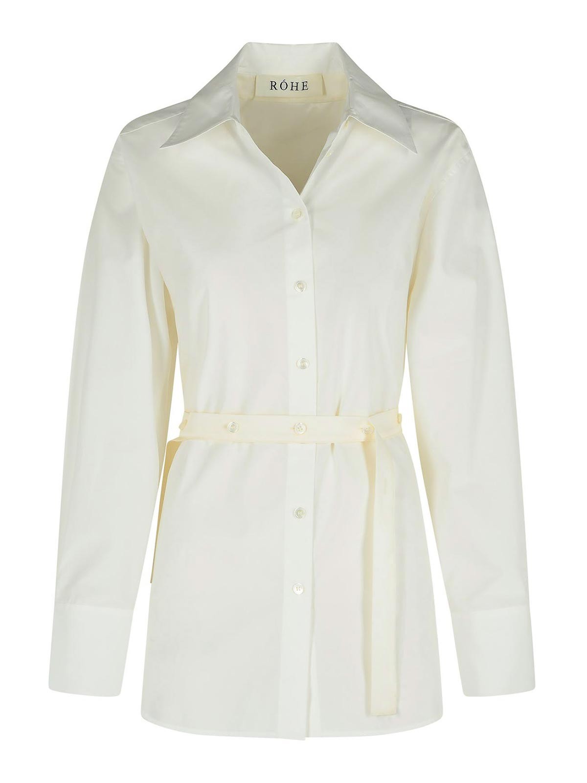 Combined Silk Poplin Vest-Shirt