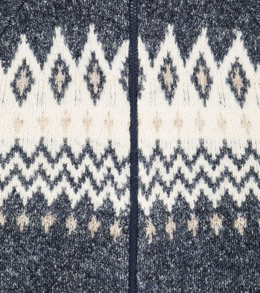 Brunello Cucinelli Kids Fair Isle intarsia cardigan
