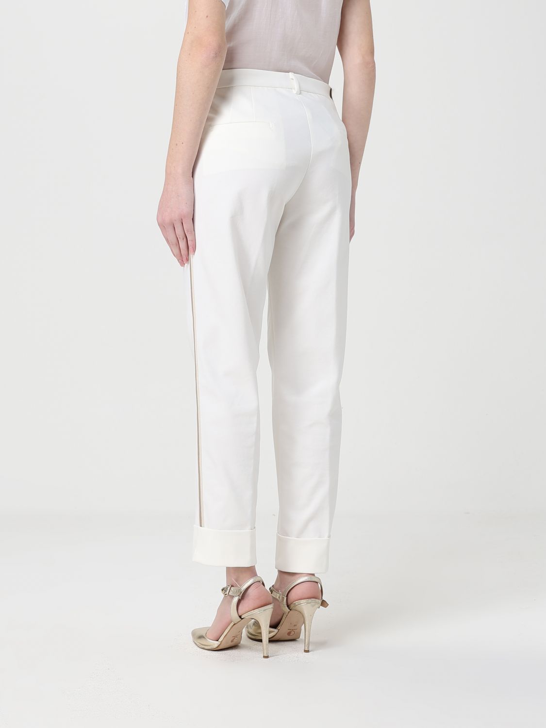 Pants Woman color White