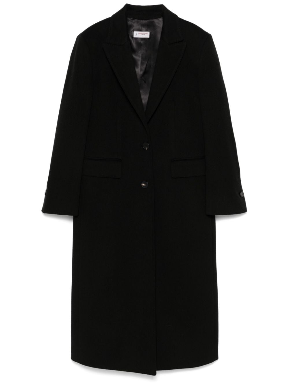 Virgin wool coat - Black