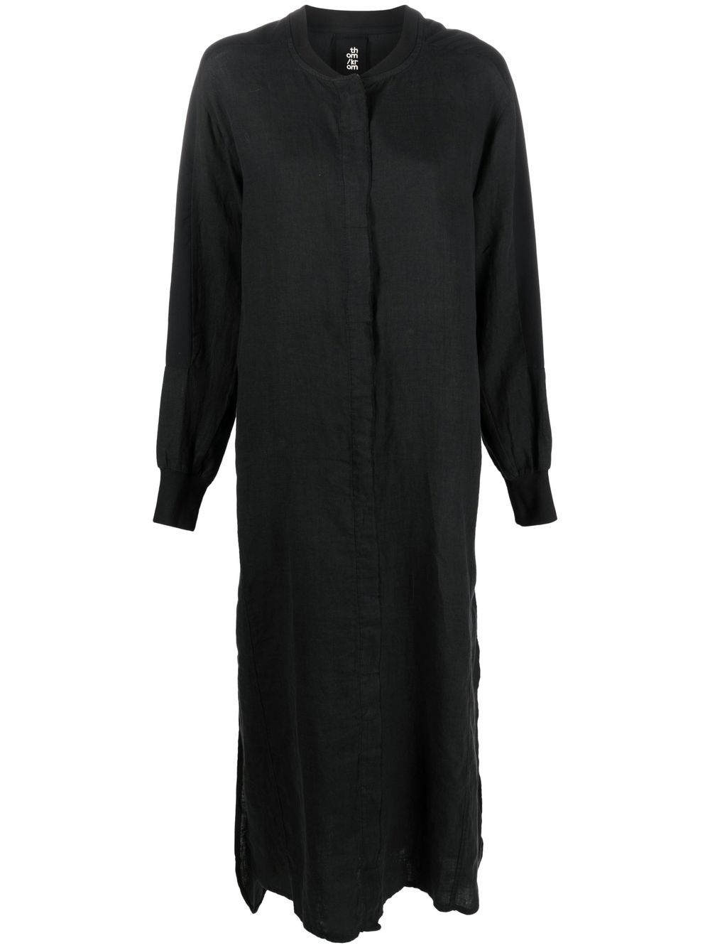 Bomber midi dress - Black