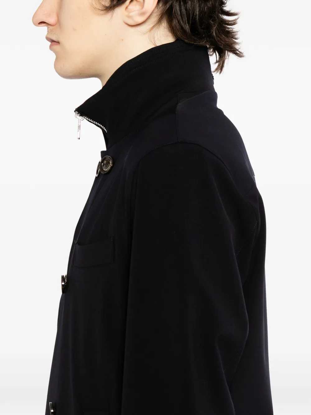 Montecore Double Breasted Jacket With Hood