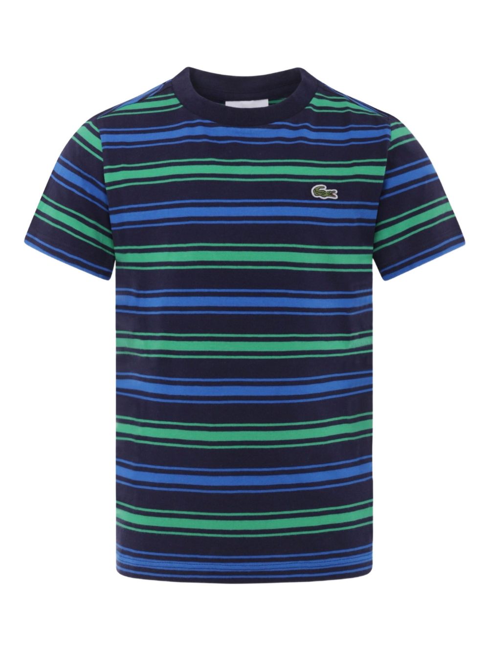 Lacoste Kids striped T-shirt - Blue