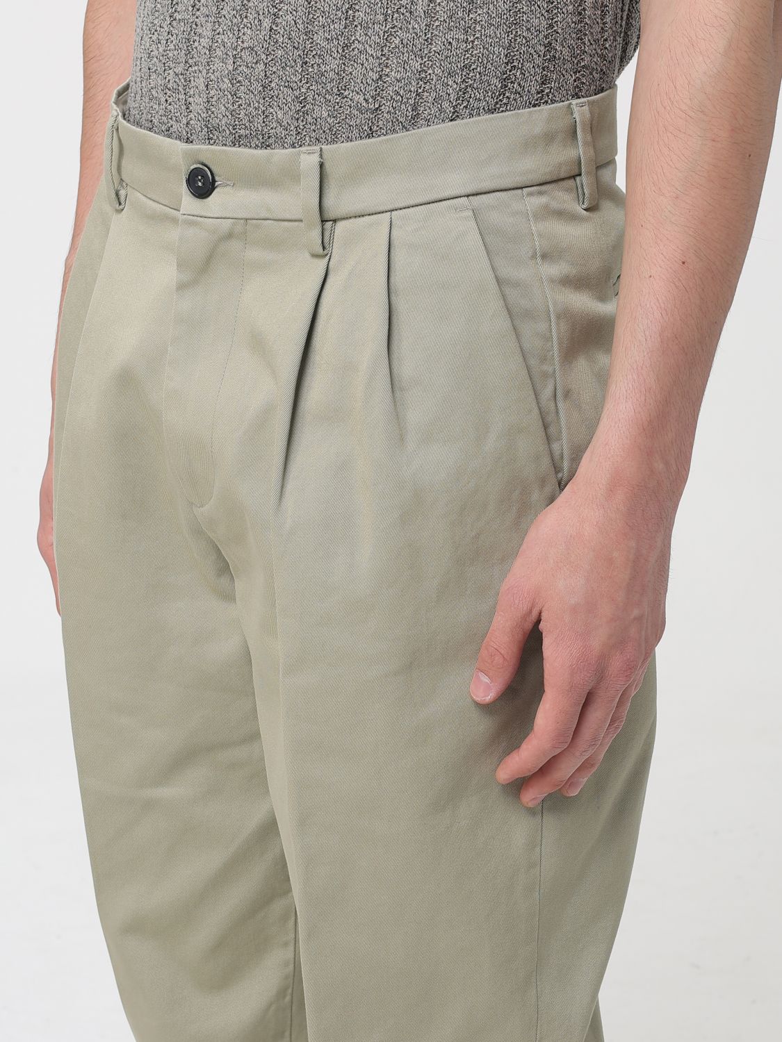 Pants Men color Emerald