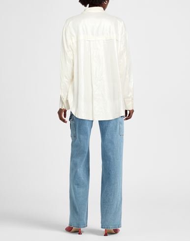 Woman Shirt White Size M Cotton