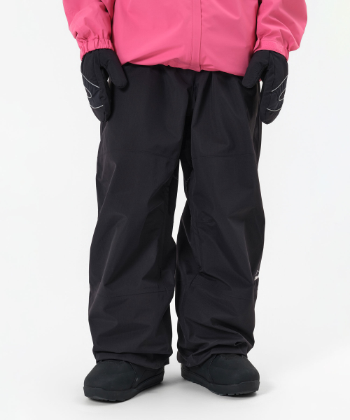 AIR VENT BANDED PANTS BLACK
