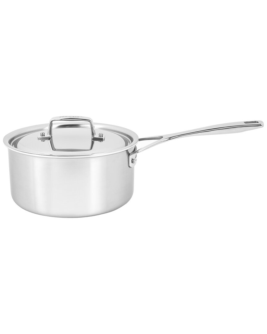 Essential 5-ply 3qt Stainless Steel Saucepan with Lid