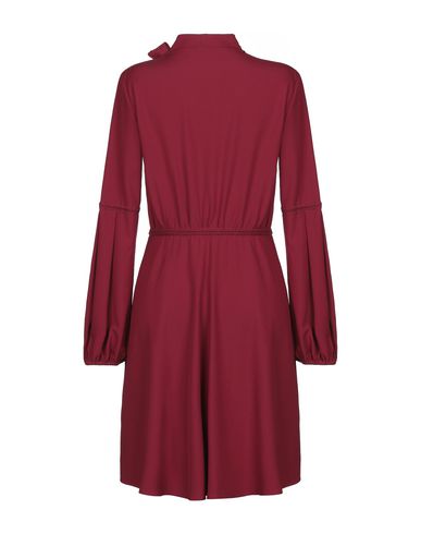 Luckylu Milano Woman Mini dress Red Size 8 Polyester, Elastane