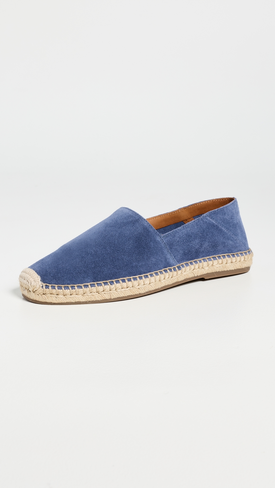 Cevio Suede Espadrilles Light Navy