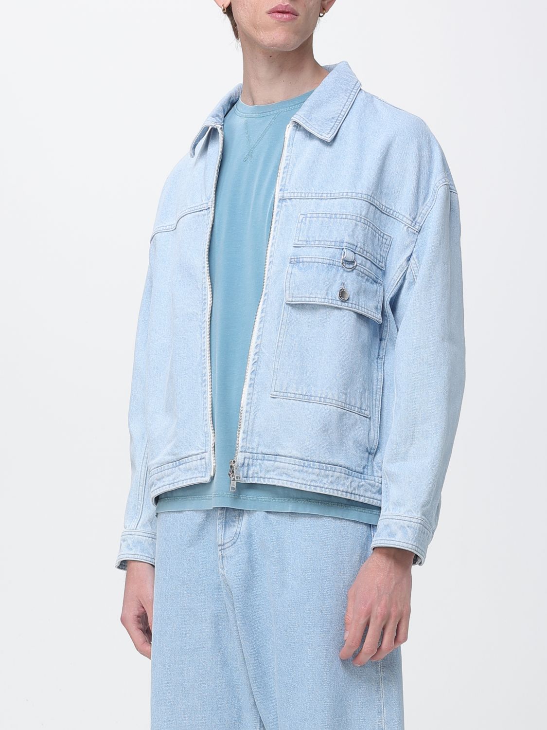 Jacket MAISON KITSUNÉ Men color Indigo