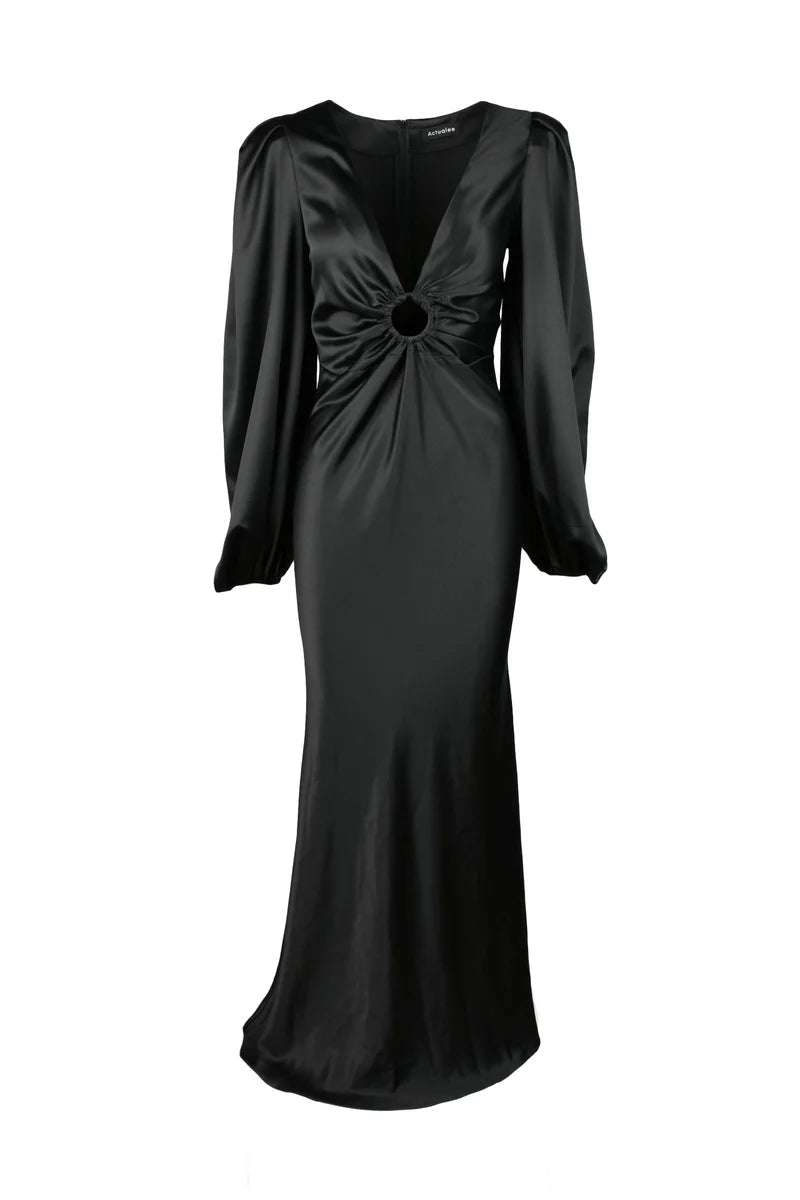Polyester Dress - Black