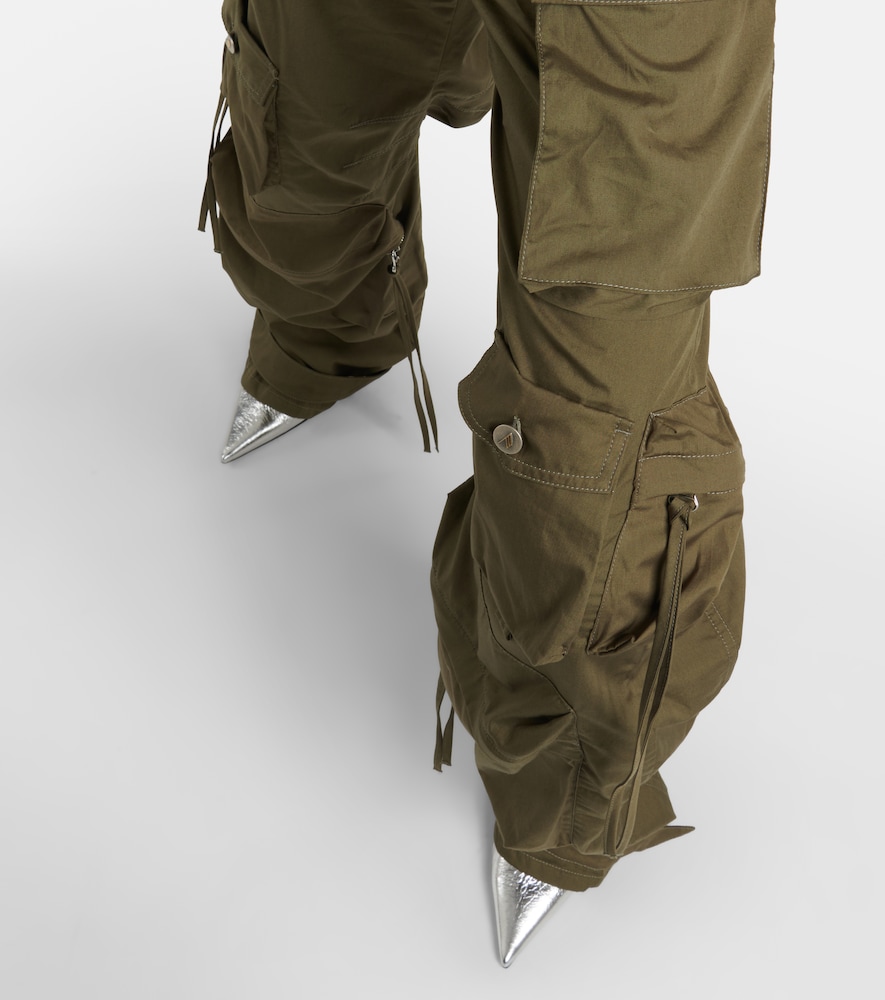 Fern cotton poplin cargo pants
