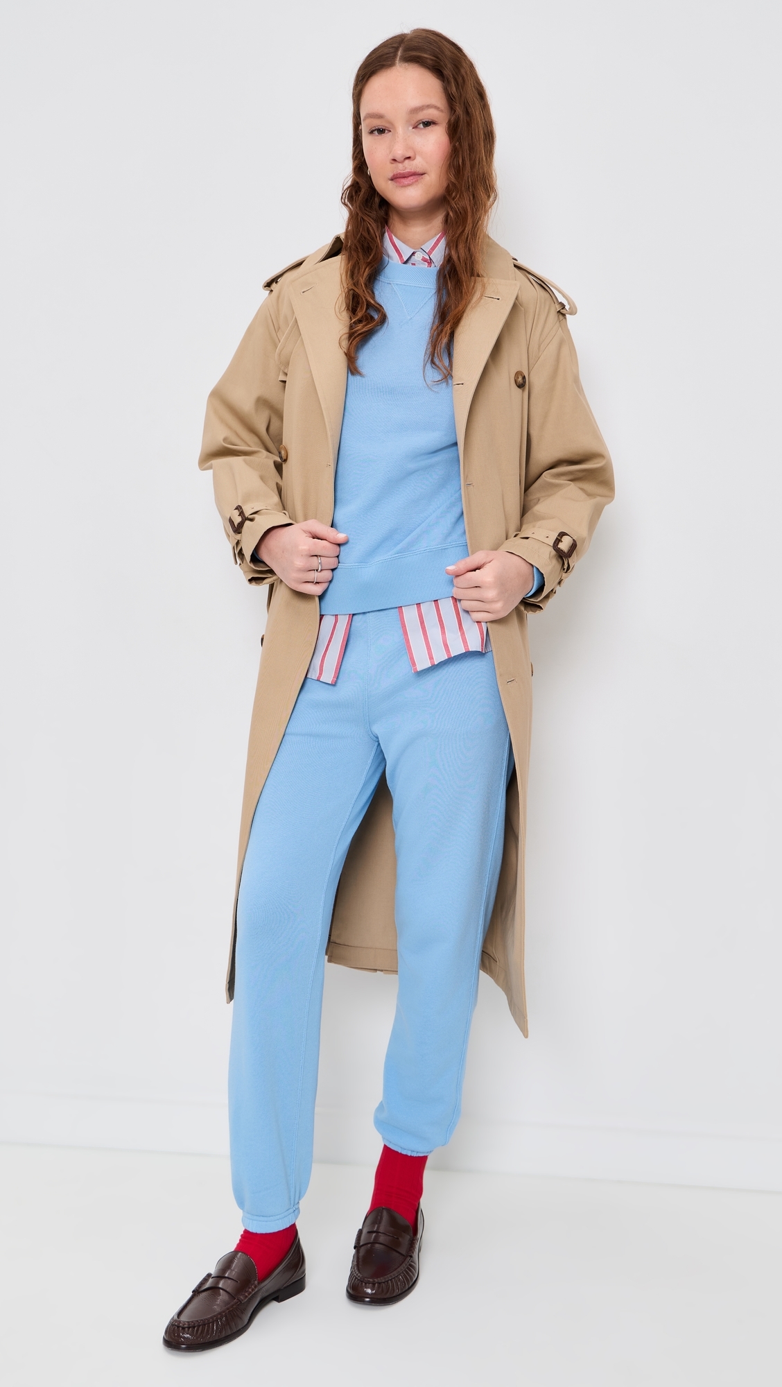 Arctic Knit Ankle Jogger Pants Chatham Blue