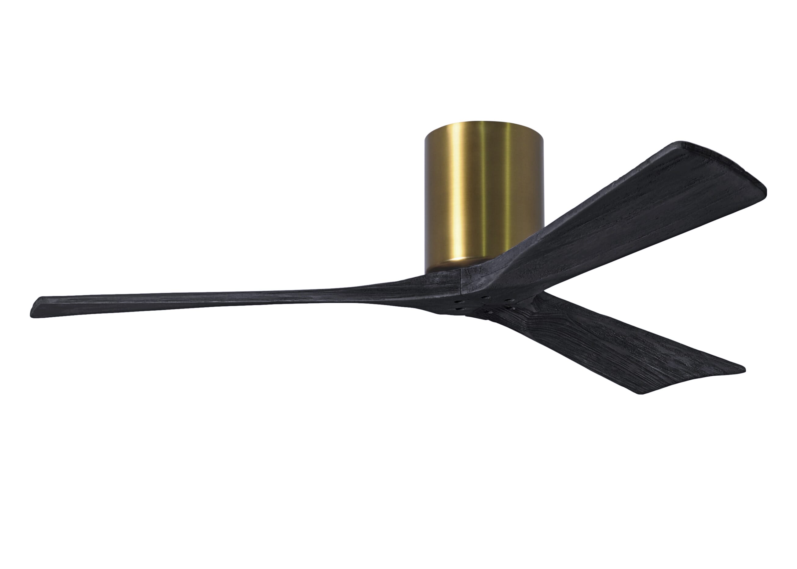 Irene 6-Speed " Ceiling Fan in Brushed Brass with Matte Black blade