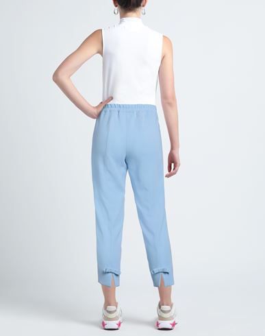 Woman Pants Light blue Size 6 Triacetate, Polyester