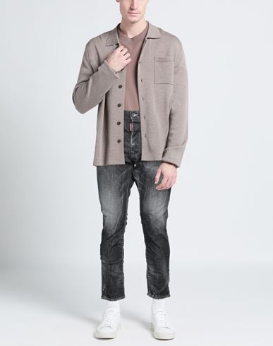 Man Denim pants Black