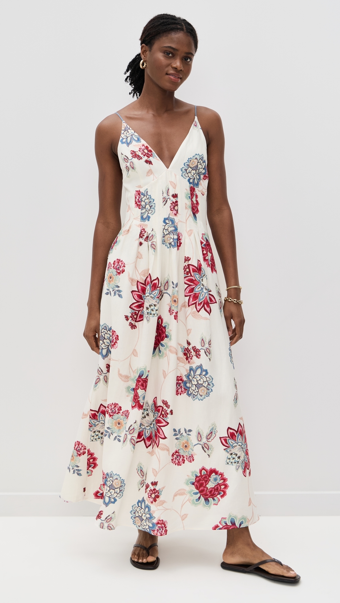 Kivari Provence Strappy Maxi Dress Provence