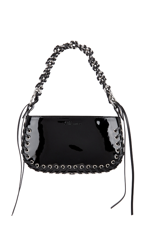 Blumarine Patent Leather Bag in Black