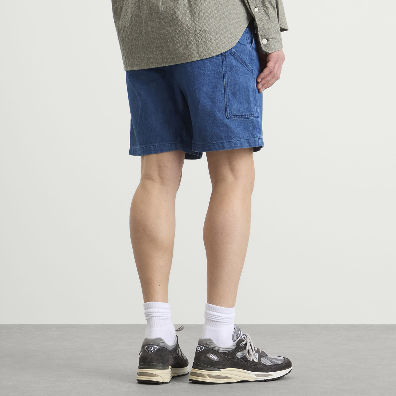 Men's Norris Denim Shorts in Blue