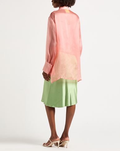 Woman Top Salmon pink Size 2 Silk